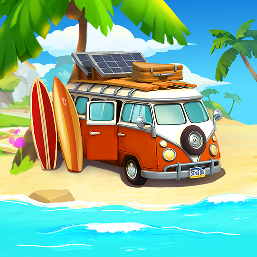 Funky Bay: Fazendas e Aventura Google Play icon captured 2026-08-16