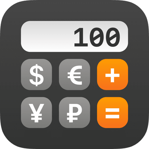 Currency converter offline Google Play icon