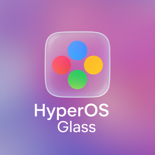 HyperOS Color Glass Icons Google Play icon captured 2026-08-14