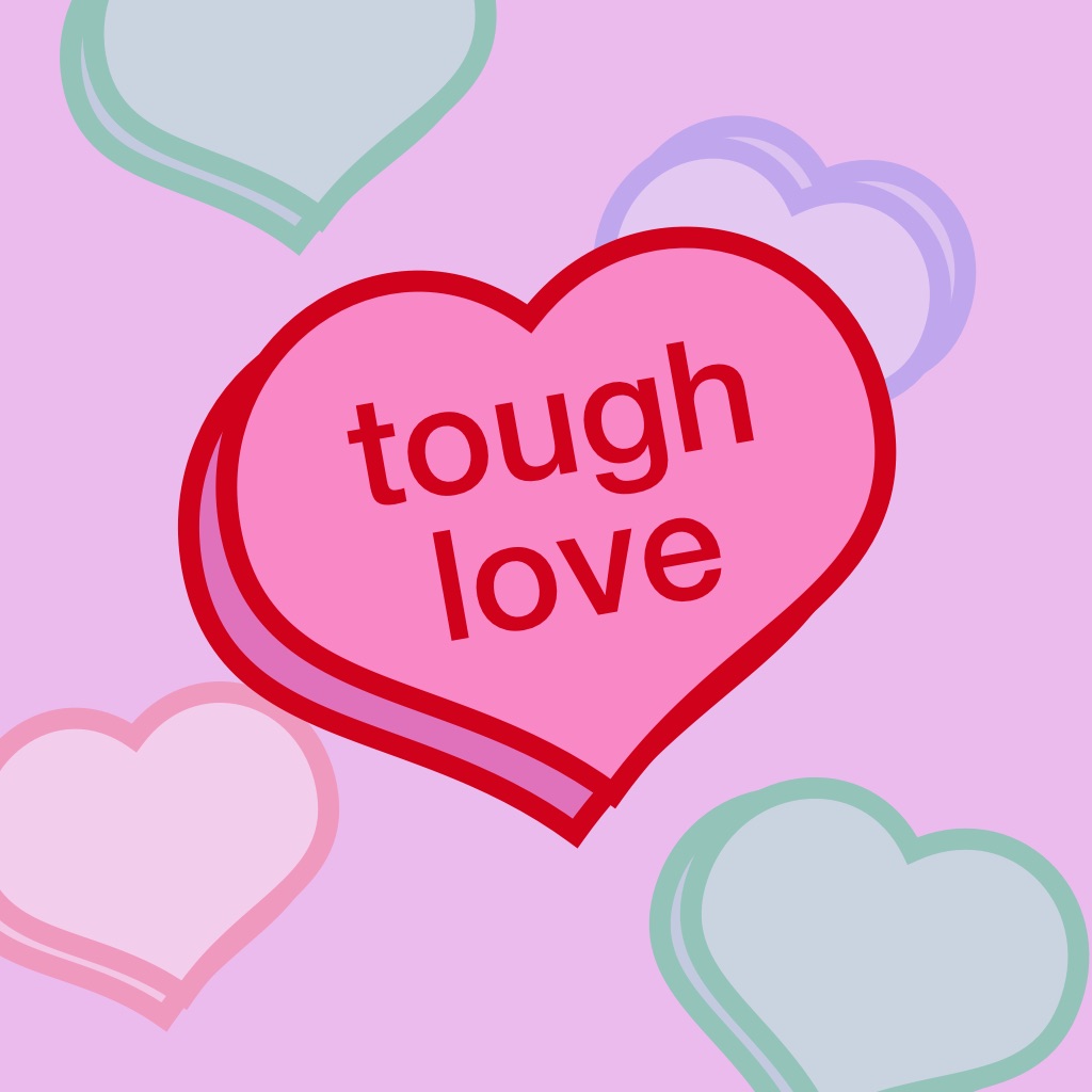 Tough Love Stickers app icon captured 2026-08-14