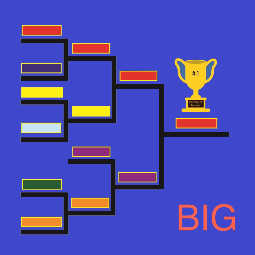 Big Bracket Maker for the iPad app icon