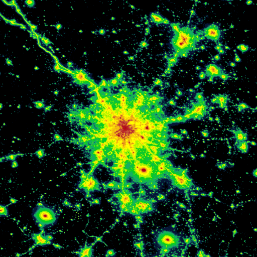 Light pollution map Google Play icon captured 2026-08-12