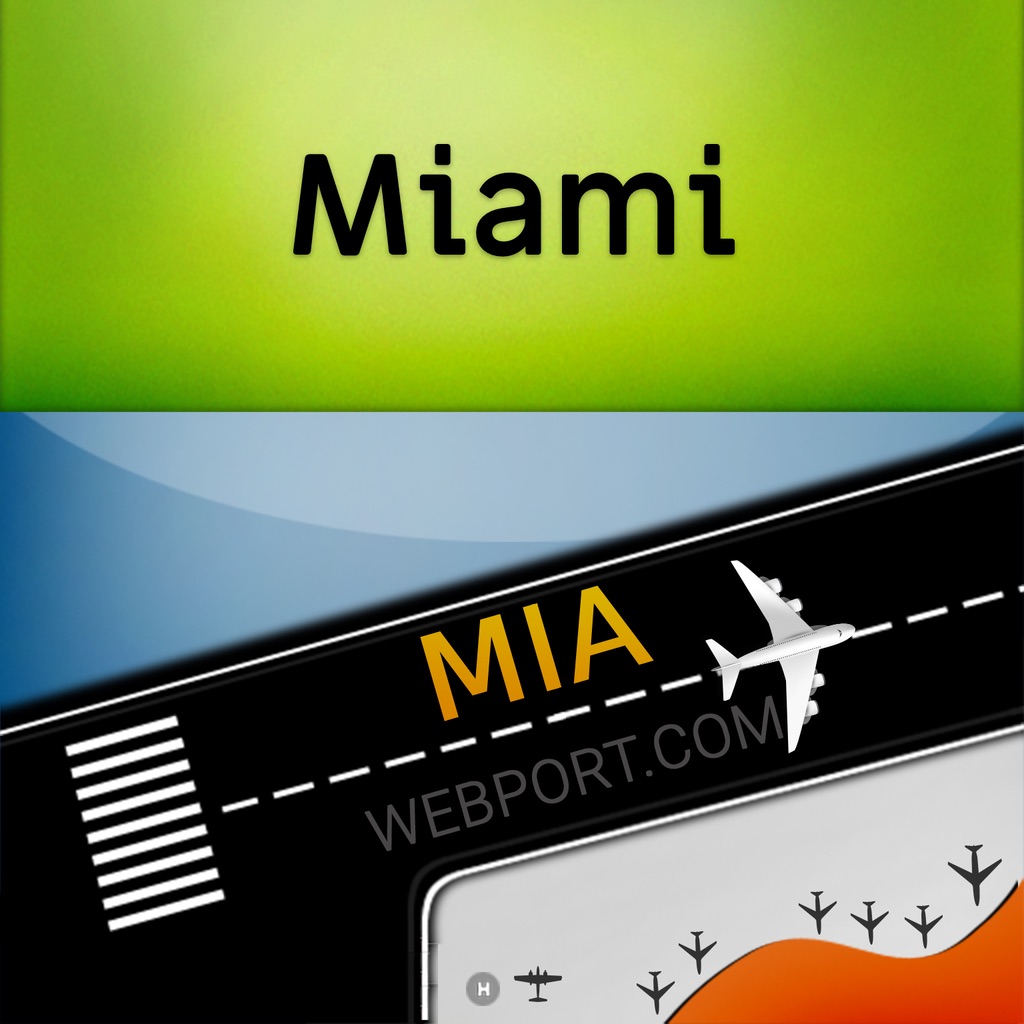 Miami Airport (MIA) + Radar app icon captured 2026-08-13