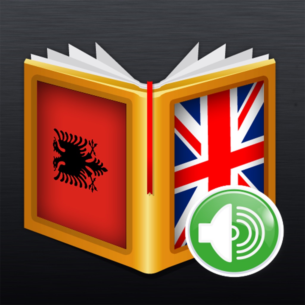Albanian<>English Dictionary app icon captured 2026-08-14
