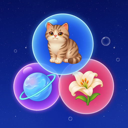 Bouncy Match: Bubble Word Google Play icon captured 2026-08-13