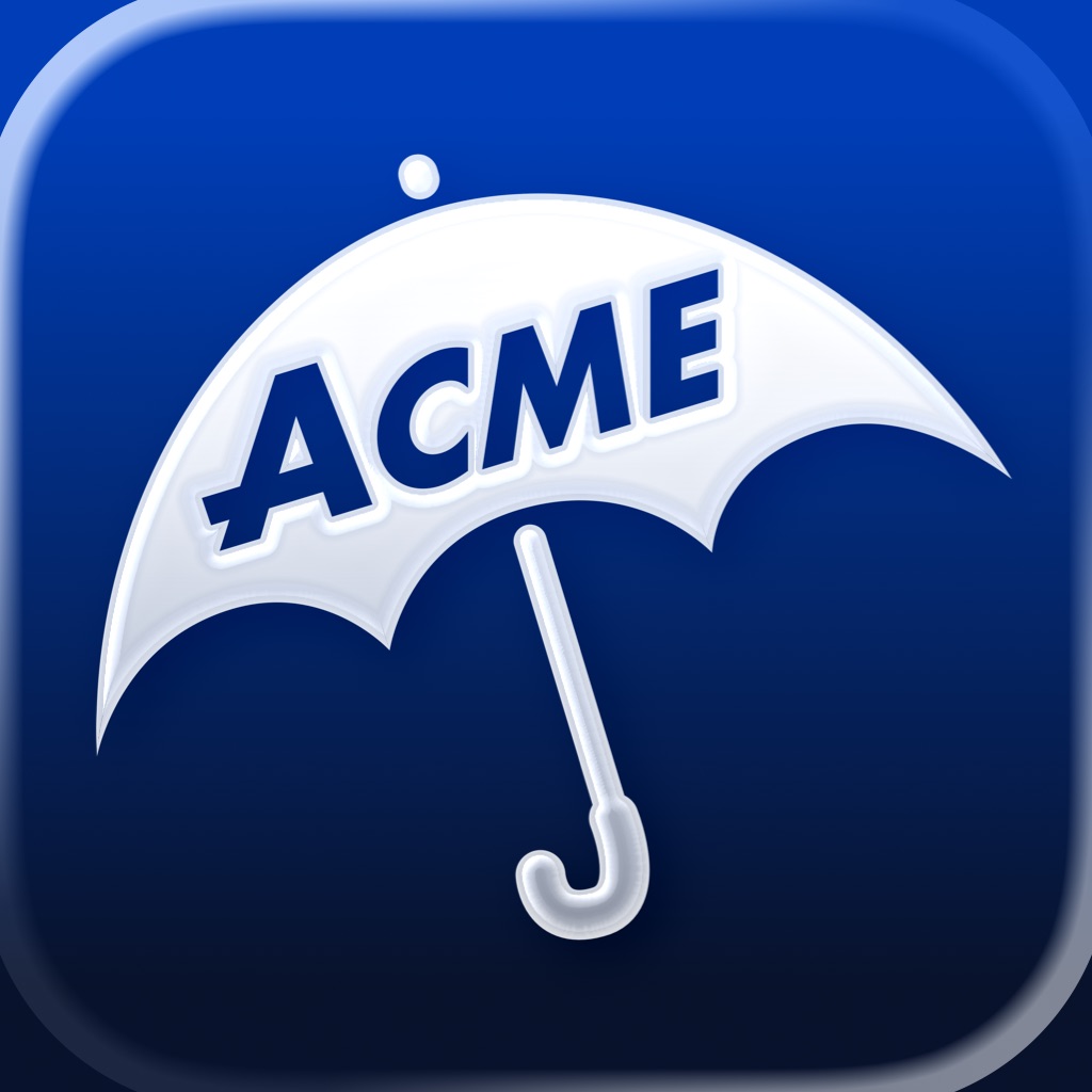 Acme Weather app icon captured 2026-08-12