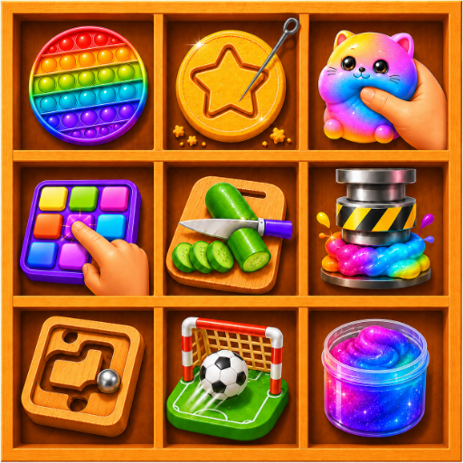 Antistress: Relaxing Toy Games app icon captured 2026-08-18