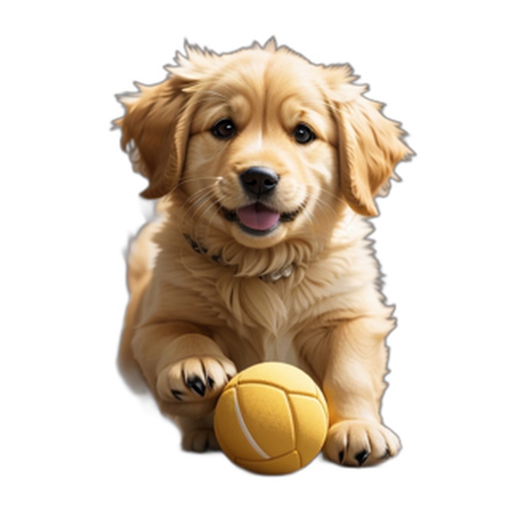 Golden Retriever Cute Stickers app icon captured 2026-08-14