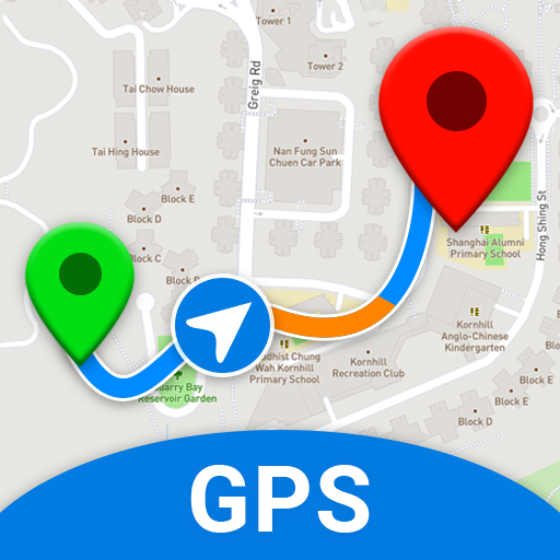 GPS Navigation: Live Earth Map Google Play icon