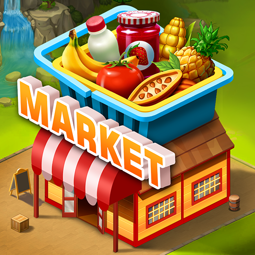Supermarket City: jogo fazenda Google Play icon captured 2026-08-16