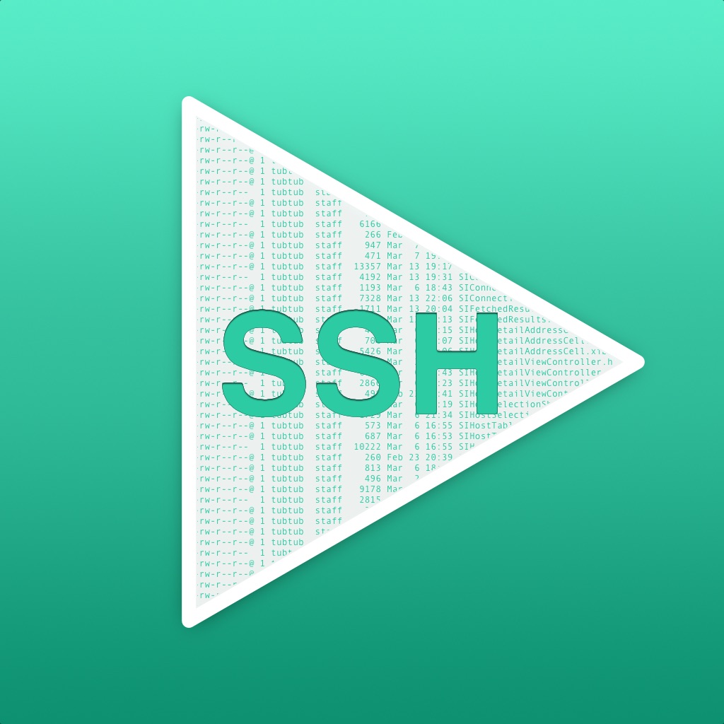 SimpleSSH - SSH Commands, File Viewer & Terminal app icon captured 2026-08-13