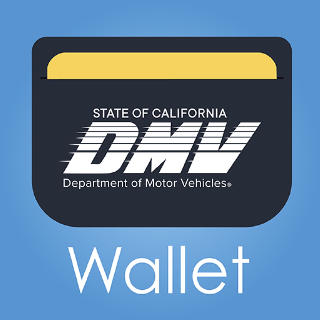 CA DMV Wallet app icon captured 2026-08-11