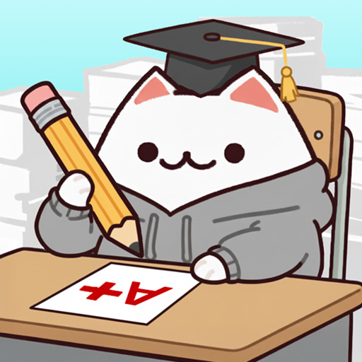 Cat School: Idle Cute Tycoon Google Play icon captured 2026-08-16