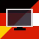 German TV app icon