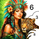 Jungle Color By Number Games app icon