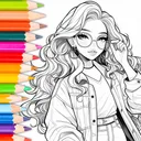 Jogos de pintar:boneca meninas app icon