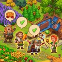 Vikings Dragon Farm Village app icon