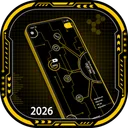 Curve Hitech launcher -Applock app icon