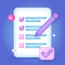 Lista de tarefas e atividades app icon