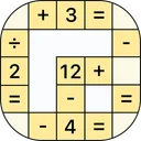 Crossmath® - Math Puzzle Games app icon
