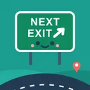 Pit Stop: Road Trip Exit Guide app icon