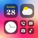 Widgets e Temas: iWidgets app icon
