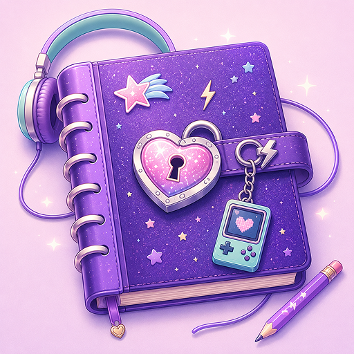 Meu Diário com Senha de Dedo app icon