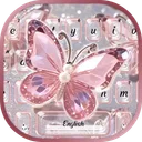 Simple Pink Butterfly Theme app icon