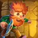 Escavar! Jogo da mina de ouro app icon