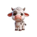 Sad Calf Stickers app icon
