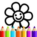Unicorn Coloring Drawing Games app icon