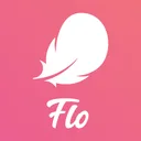 Calendário Menstrual Flo app icon