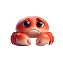 Sad Crab Stickers app icon