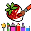 Coloração Livro - Crianças 2-5 app icon