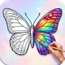 Como Desenhar uma Borboleta app icon