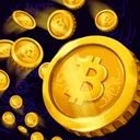Bitcoin mining: idle simulador app icon
