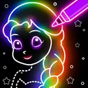 Jogos de Colorir Princesas app icon