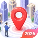 GPS Location Tracker & Share app icon