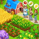 Farm Town: Merge Village Story app icon