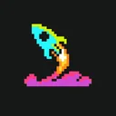 Retro Mode - Icon Pack (Neon) app icon