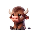 Sad Bison Stickers app icon
