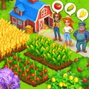 Farm Town: Cozy City Builder app icon