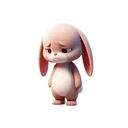 Sad Bunny Stickers app icon
