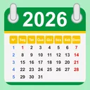 Calendar 2026 - Holidays BR icon week of 2026-08-10