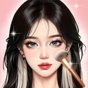 Jogos de maquiagem: Makeup app icon