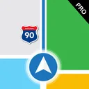 GPS Navigation GO Pro app icon