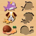 Quebra-cabeças de animais app icon