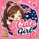 Girly Stikers - WASticker app icon