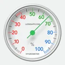 湿度計 - 空気湿度 app icon