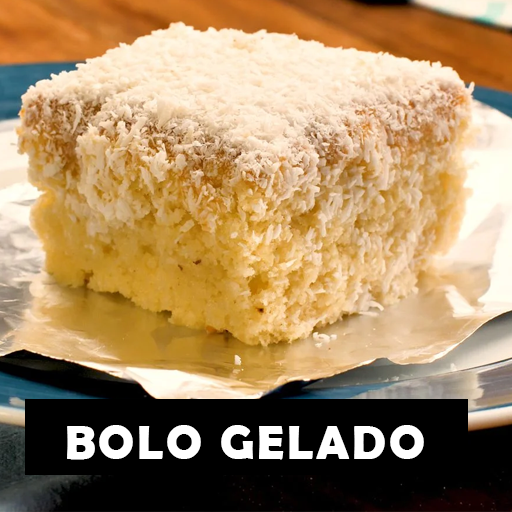 Receita de bolo gelado fácil app icon